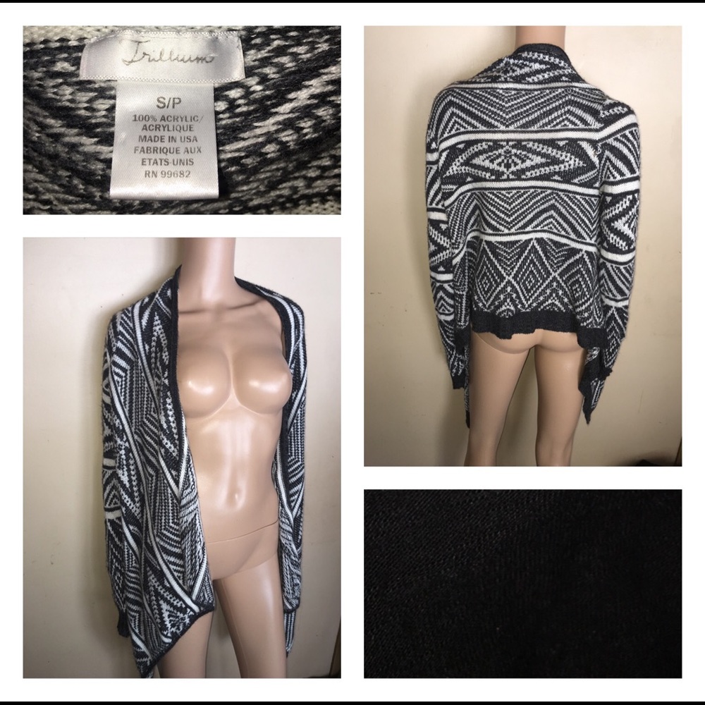 Black and White Sweater